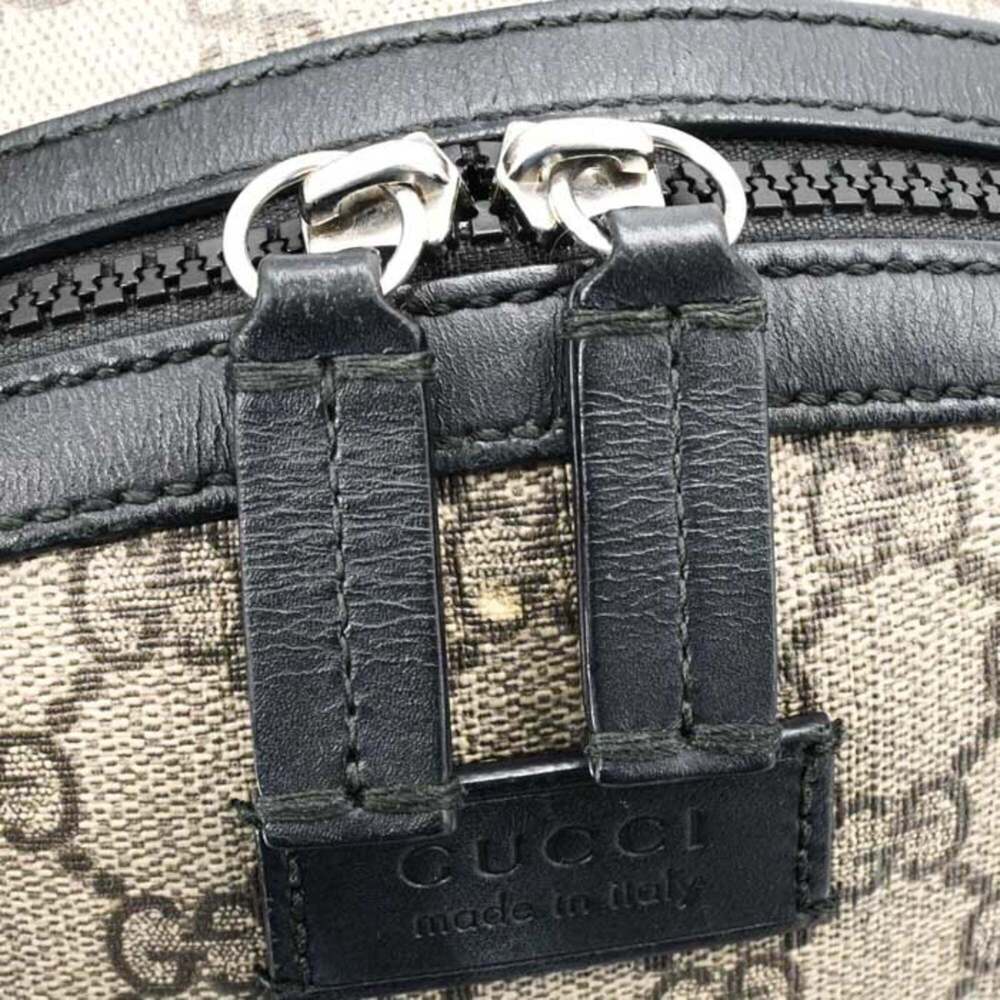 GUCCI Black Leather Backpack - Picture 12 of 16